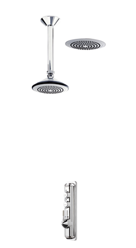 Axis Digital - Concealed with ceiling mounted fixed head